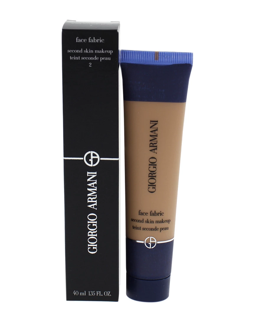 Giorgio Armani 1.35oz #02 Face Fabric Second Skin Makeup Women Face & Eye Makeup 1 Giorgio Armani 1.35oz #02 Face Fabric Second Skin Makeup Women Face & Eye Makeup