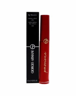 Giorgio Armani 0.22oz Lip Maestro Liquid Lipstick #408 Passione Women Lip & Cheek Makeup