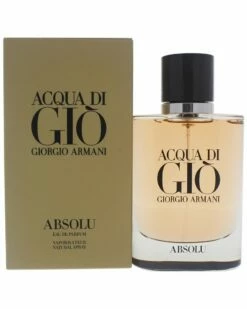 Giorgio Armani Men's 2.5oz Acqua Di Gio Absolu EDP Spray Grooming -Deals Giorgio Armani Store 1111064392 RLLZ 3