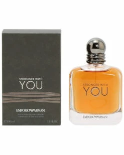 Giorgio Armani 3.4oz Armani Stronger With You For Men Eau De Toilette Spray Cologne & Aftershave