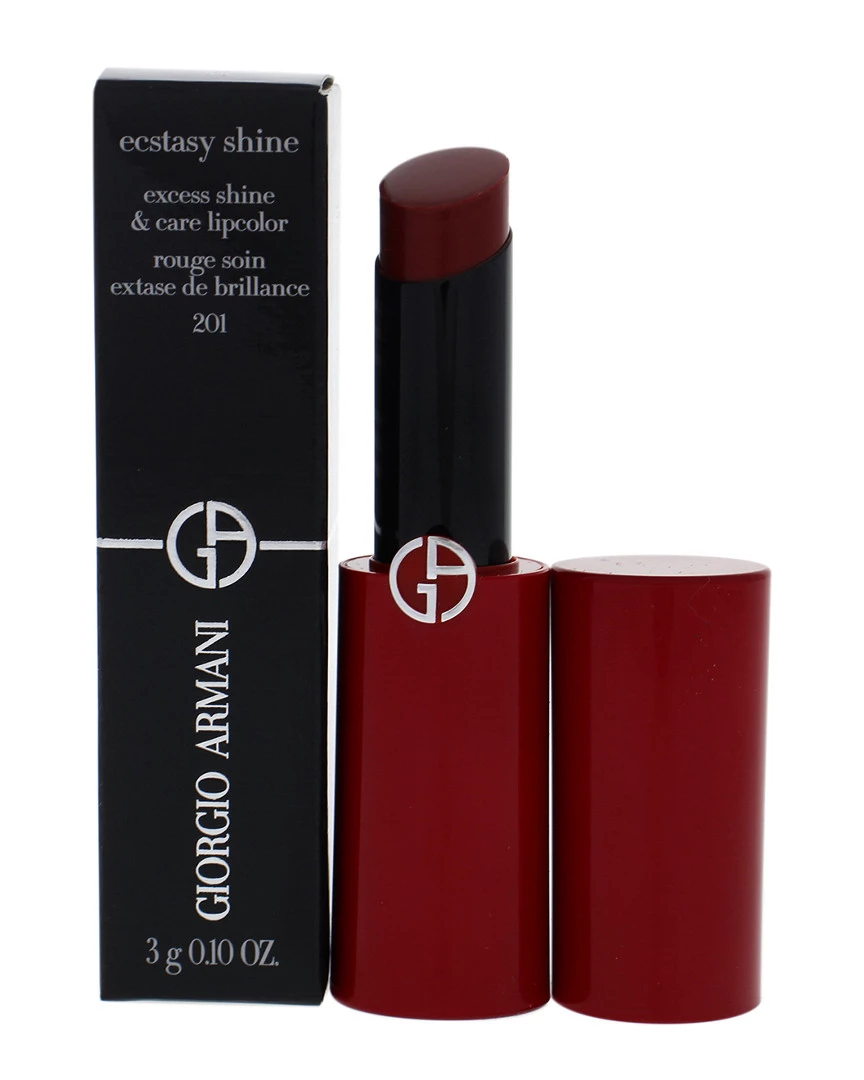 Giorgio Armani 0.1oz #201 Scarlatto Ecstasy Shine Lipstick Women Lip & Cheek Makeup 1 Giorgio Armani 0.1oz #201 Scarlatto Ecstasy Shine Lipstick Women Lip & Cheek Makeup