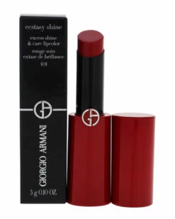 Giorgio Armani 0.1oz #401 Hot Ecstasy Shine Lipstick Women Lip & Cheek Makeup
