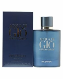 Giorgio Armani 2.5oz Acqua Di Gio Profundo Men Cologne & Aftershave
