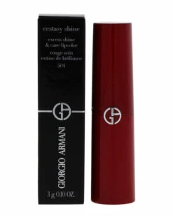 Giorgio Armani 0.1oz #504 Flirt Ecstasy Shine Lipstick Women Lip & Cheek Makeup