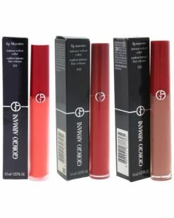 Giorgio Armani Beauty 3pc Lip Maestro Intense Velvet Color Set Women Makeup Sets