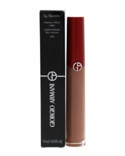 Giorgio Armani 0.22oz #100 Sand Lip Maestro Intense Velvet Color Women Lip & Cheek Makeup