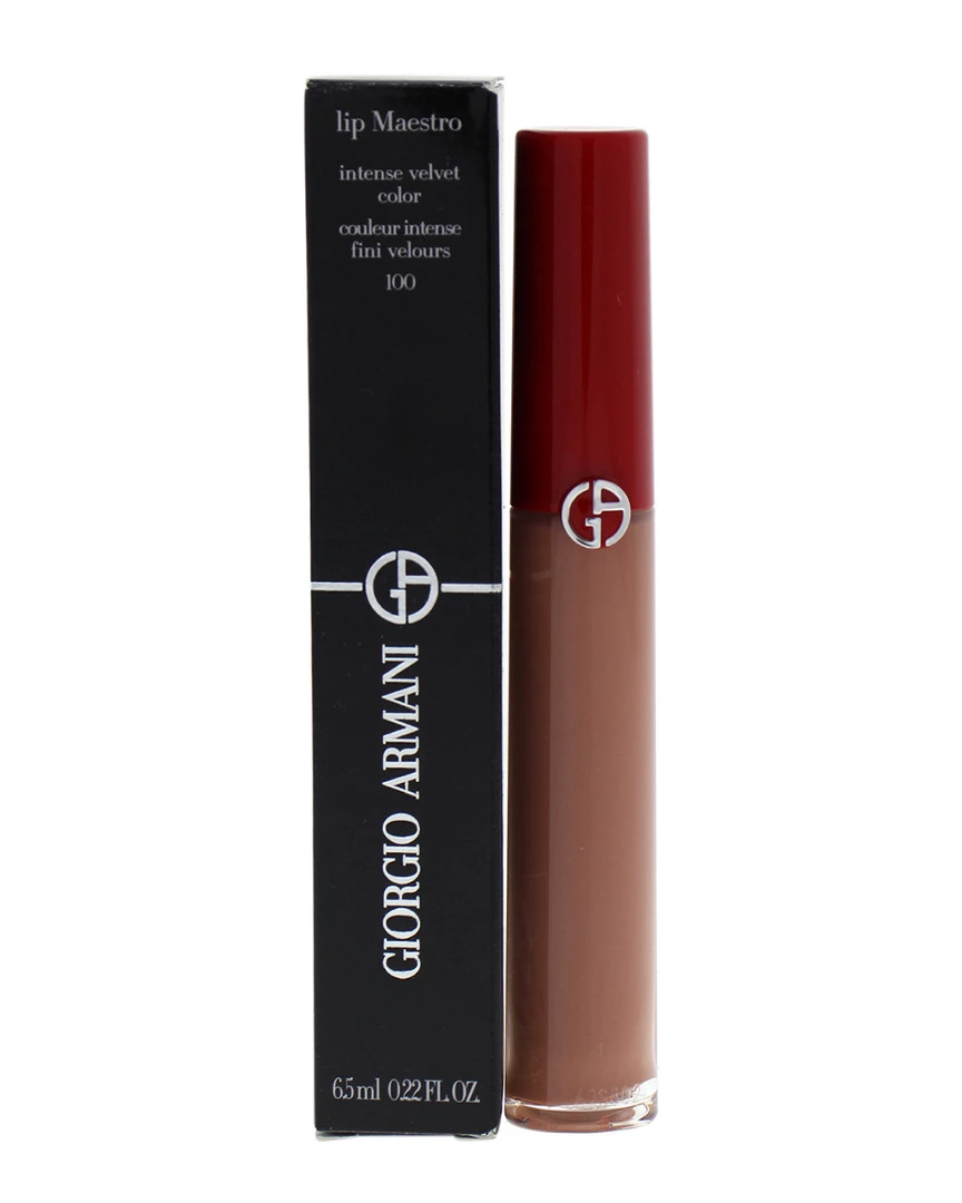 Giorgio Armani 0.22oz #100 Sand Lip Maestro Intense Velvet Color Women Lip & Cheek Makeup 1 Giorgio Armani 0.22oz #100 Sand Lip Maestro Intense Velvet Color Women Lip & Cheek Makeup