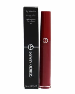 Giorgio Armani 0.22oz #509 Ruby Rude Lip Maestro Intense Velvet Color Women Lip & Cheek Makeup