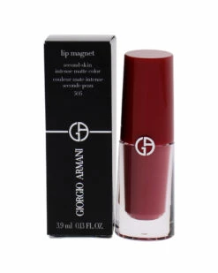 Giorgio Armani 0.13oz #505 Second Skin Lip Magnet Second-Skin Intense Matte Women Face & Eye Makeup