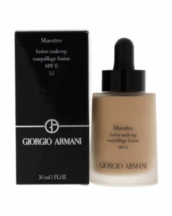 Giorgio Armani 1oz #5.5 Medium-Neutral Maestro Fusion Makeup SPF 15 Women Face & Eye Makeup