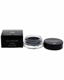 Giorgio Armani 0.14oz Eyes To Kill Stellar Eyeshadow #01 Midnight Women Face & Eye Makeup