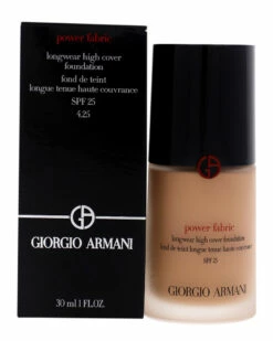 Giorgio Armani 1oz Power Fabric Longwear High Coverage Foundation Women Face & Eye Makeup