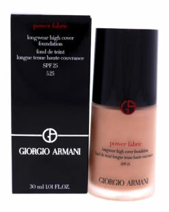 Giorgio Armani 1oz Power Fabric Longwear High Coverage Foundation Women Face & Eye Makeup