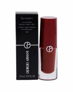 Giorgio Armani 0.13oz Lip Magnet Second-Skin Intense Matte #402 Fill Rouge Women Lip & Cheek Makeup