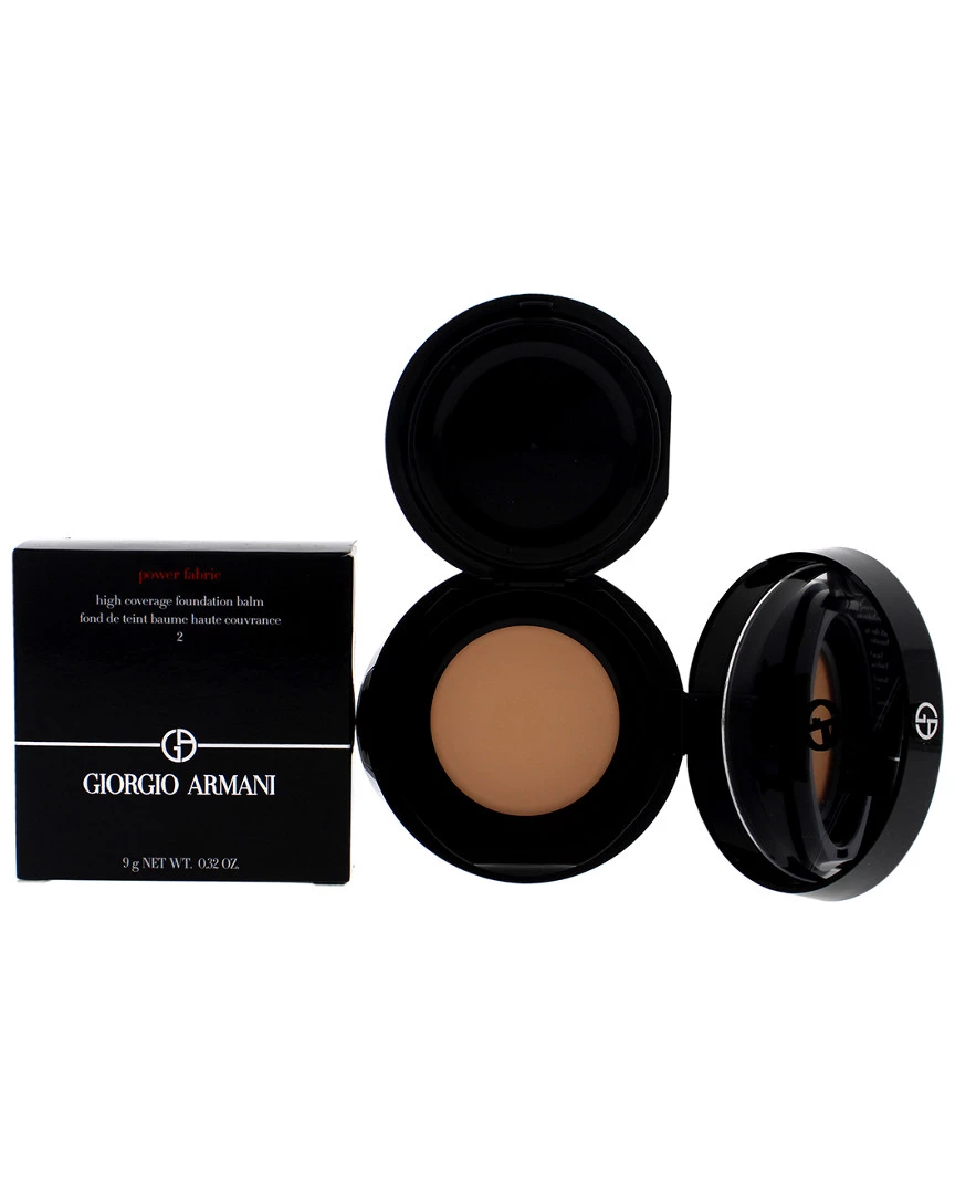 Giorgio Armani 0.32oz #02 Power Fabric High Coverage Foundation Women Face & Eye Makeup 1 Giorgio Armani 0.32oz #02 Power Fabric High Coverage Foundation Women Face & Eye Makeup