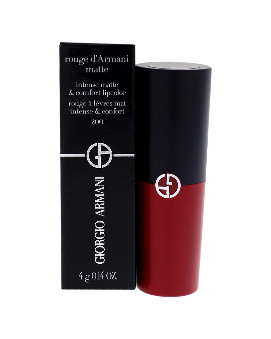 Giorgio Armani 0.14oz Rouge D Armani Matte Lipstick #200 Diva Women Lip & Cheek Makeup 1 Giorgio Armani 0.14oz Rouge D Armani Matte Lipstick #200 Diva Women Lip & Cheek Makeup