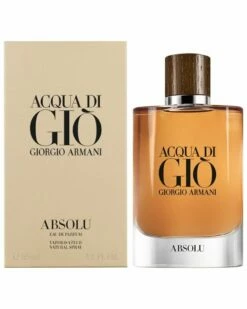 Giorgio Armani Men's 4.2oz Acqua Di Gio Absolu Eau De Parfum Spray Cologne & Aftershave