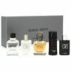 Giorgio Armani Men's 5pc Mini Set Cologne & Aftershave