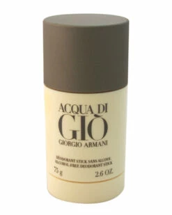 Giorgio Armani 2.6oz Acqua Di Gio Alcohol-Free Deodorant Stick Men Grooming