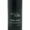 Giorgio Armani 2.6oz Armani Code Alcohol-Free Deodorant Stick Men Grooming