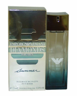 Giorgio Armani Emporio Armani Diamonds Summer 2.5oz Men's Eau De Toilette Spray Cologne & Aftershave