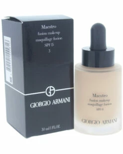 Giorgio Armani Women's 1oz Fair Neutral Maestro Fusion Makeup SPF 15 Face & Eye Makeup