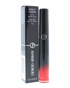Giorgio Armani Women's 0.2oz Red-to-Go Ecstasy Lacquer Excess Lipcolor Shine Lip & Cheek Makeup