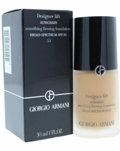 Giorgio Armani Women's 1oz Medium Warm Designer Lift Smoothing Firming Foundation SPF 20 Face & Eye Makeup