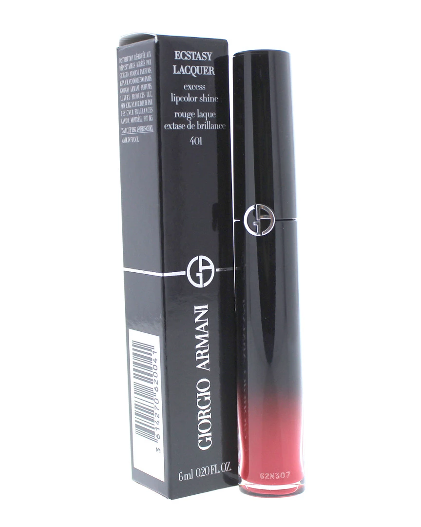 Giorgio Armani Women's 0.2oz Red Chrome Ecstasy Lacquer Excess Lipcolor Shine Lip & Cheek Makeup 1 Giorgio Armani Women's 0.2oz Red Chrome Ecstasy Lacquer Excess Lipcolor Shine Lip & Cheek Makeup