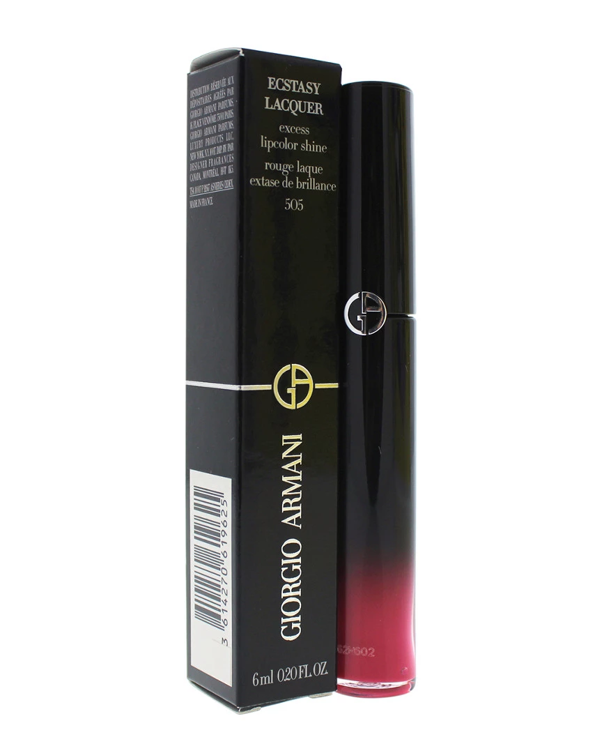 Giorgio Armani Women's 0.2oz Crescendo Ecstasy Lacquer Excess Lipcolor Shine Lip & Cheek Makeup 1 Giorgio Armani Women's 0.2oz Crescendo Ecstasy Lacquer Excess Lipcolor Shine Lip & Cheek Makeup