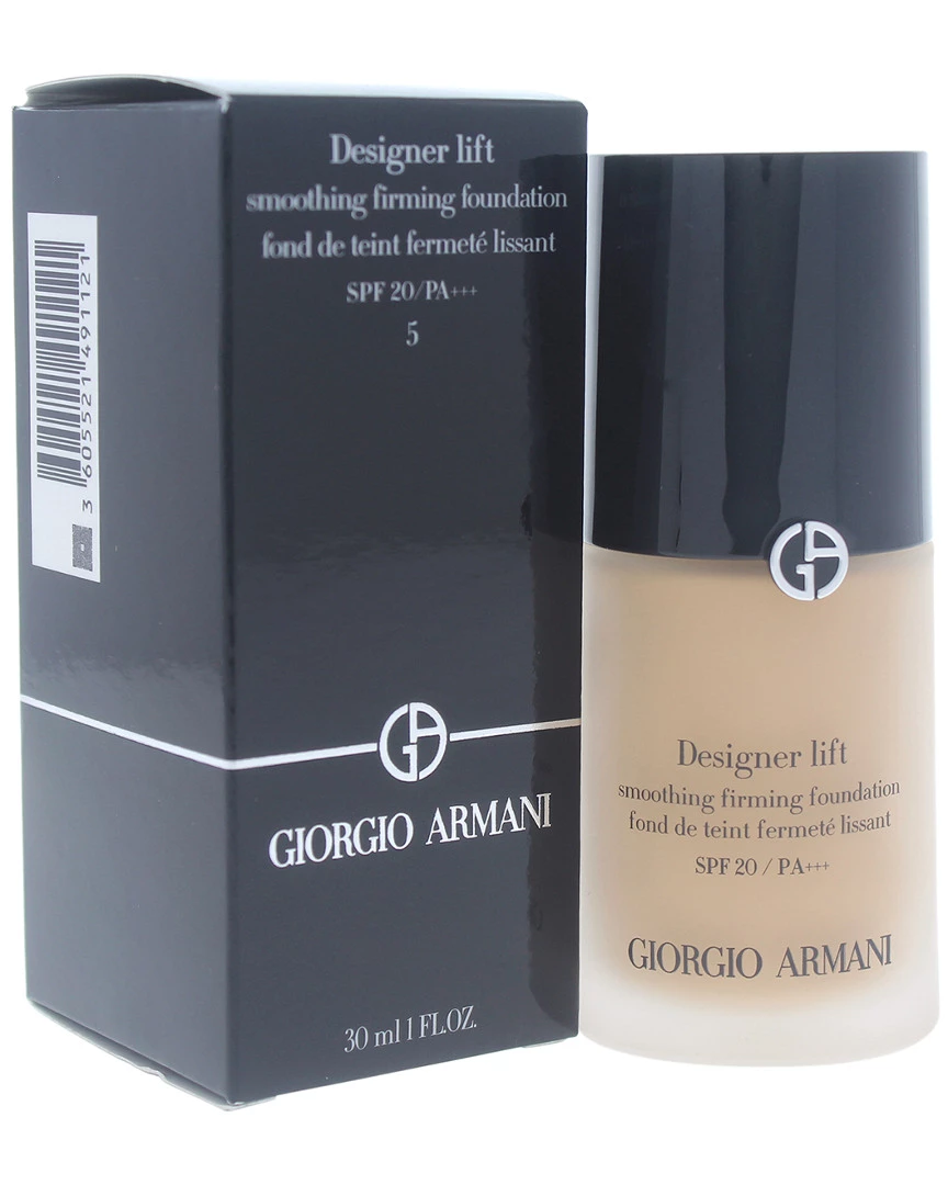 Giorgio Armani Women's 1oz Medium Neutral Designer Lift Smoothing Firming Foundation SPF 20 Face & Eye Makeup 1 Giorgio Armani Women's 1oz Medium Neutral Designer Lift Smoothing Firming Foundation SPF 20 Face & Eye Makeup