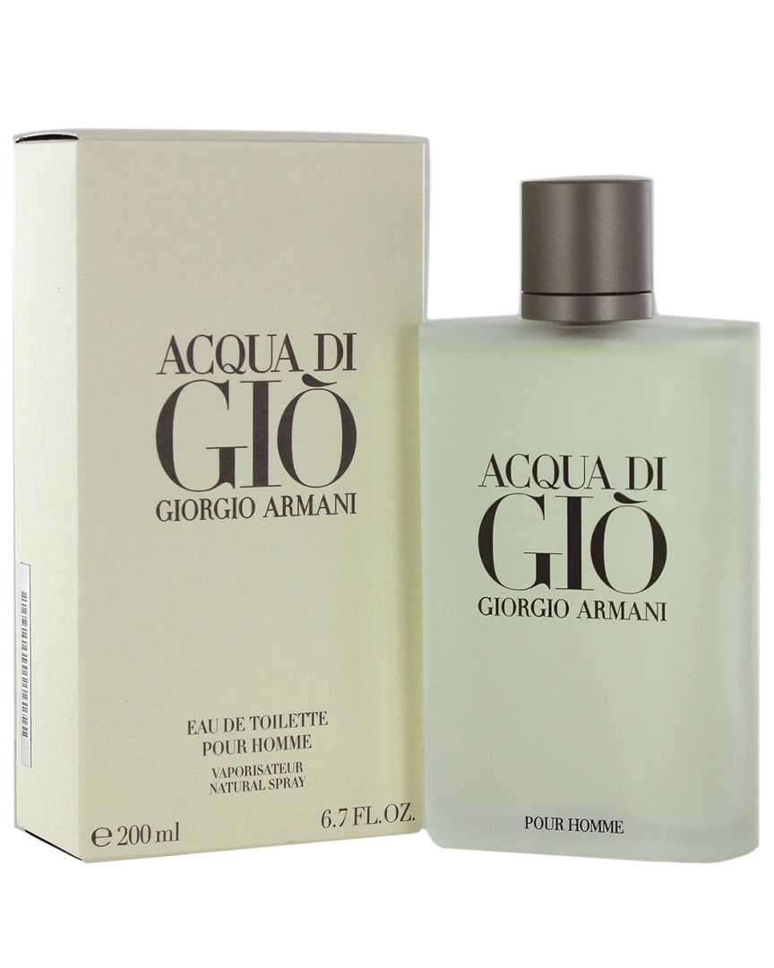 Giorgio Armani Men's 6.7oz Acqua Di Gio Pour Homme Eau De Toilette Spray Cologne & Aftershave 1 Giorgio Armani Men's 6.7oz Acqua Di Gio Pour Homme Eau De Toilette Spray Cologne & Aftershave