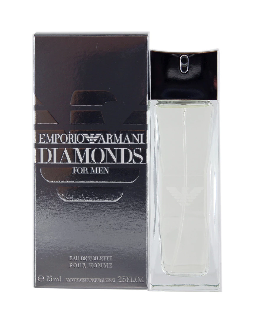 Giorgio Armani 2.5oz Emporio Diamonds Eau De Toilette Spray Men Cologne & Aftershave 1 Giorgio Armani 2.5oz Emporio Diamonds Eau De Toilette Spray Men Cologne & Aftershave