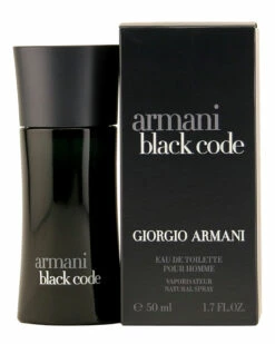 Giorgio Armani Men's Black Code 1.7oz Eau De Toilette Spray Cologne & Aftershave
