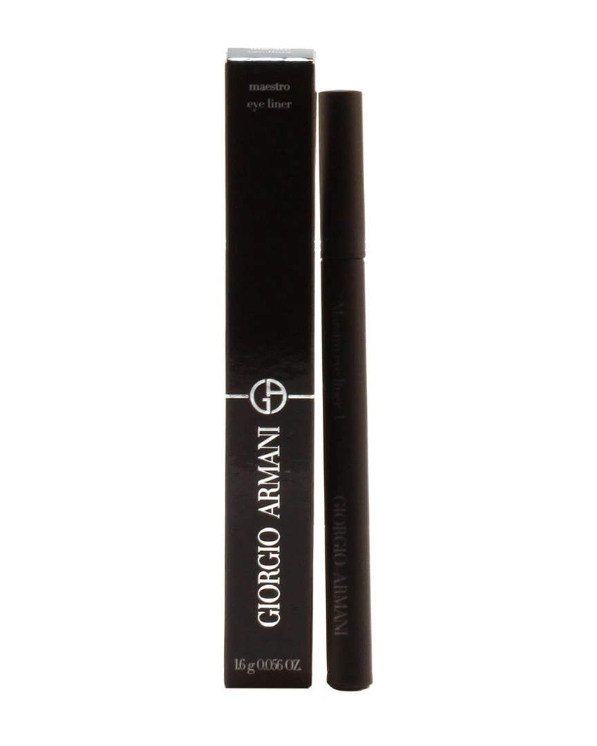 Giorgio Armani 0.056oz #1 Black Maestro Liquid Eyeliner Women Face & Eye Makeup 1 Giorgio Armani 0.056oz #1 Black Maestro Liquid Eyeliner Women Face & Eye Makeup
