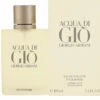 Giorgio Armani Men's "Acqua Di Gio" 3.4oz Eau De Toilette Spray Cologne & Aftershave