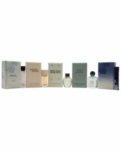 Deals Giorgio Armani Store 22 Giorgio Armani Women's "Giorgio Armani Variety" 5pc Mini Fragrance Gift Set