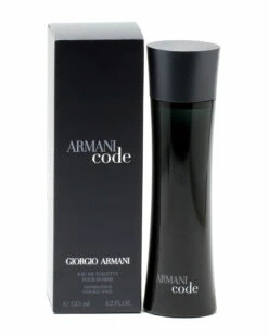 Giorgio Armani Men's 4.2oz Black Code Eau De Toilette Spray Cologne & Aftershave