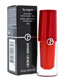 Giorgio Armani 0.13oz #400 Four Hundred For All Lip Magnet Second-Skin Intense Matte Women Lip & Cheek Makeup