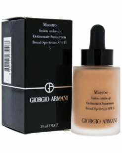 Giorgio Armani 1oz #5 Light/Rosy Maestro Fusion Makeup SPF 15 Women Face & Eye Makeup