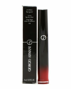 Giorgio Armani Ecstacy Lacquer Lip Gloss #401 Red Chrome Women Lip & Cheek Makeup