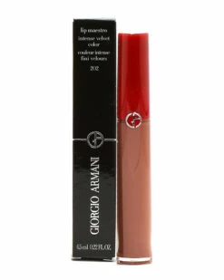 Giorgio Armani Lip Maestro Intense Velvet Lip Gloss #202 Caffe Women Lip & Cheek Makeup