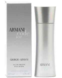 Armani Code Ice Men By Giorgio Armani 2.5oz Eau De Toilette Spray Cologne & Aftershave