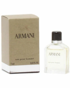 Giorgio Armani Men's .24oz Mini Armani Eau De Toilette Spray Cologne & Aftershave